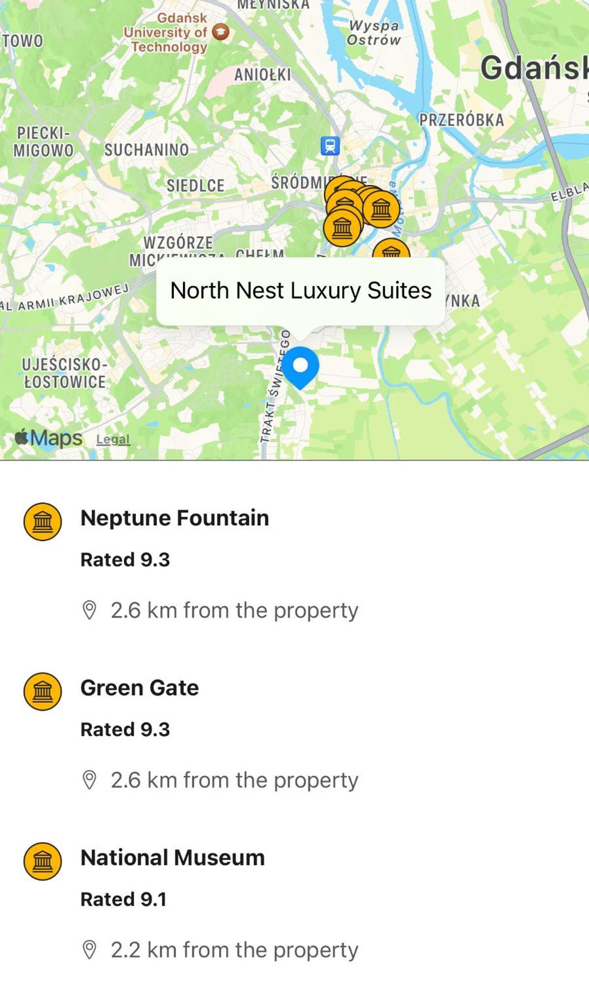 North Nest Luxury Suites Gdańsk Exterior foto